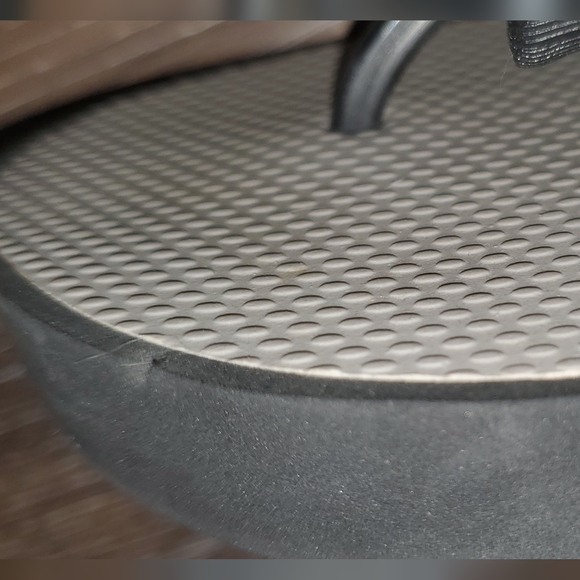 Brighton Sandals Flip flops Rubber Black Bow Rhinestone Silver Accent. Sz 9 - Picture 6 of 6